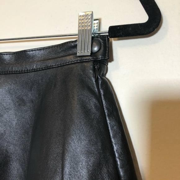 American apparel 100% lambskin mini tennis skirt m - Picture 2 of 10